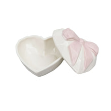 Load image into Gallery viewer, HEART &amp; BOW TRINKET BOX