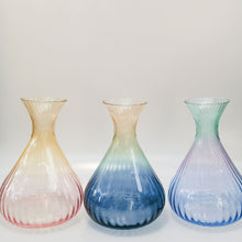 Load image into Gallery viewer, ELLIE OMBRE DECANTER AQUA &amp; BLUE 24CM