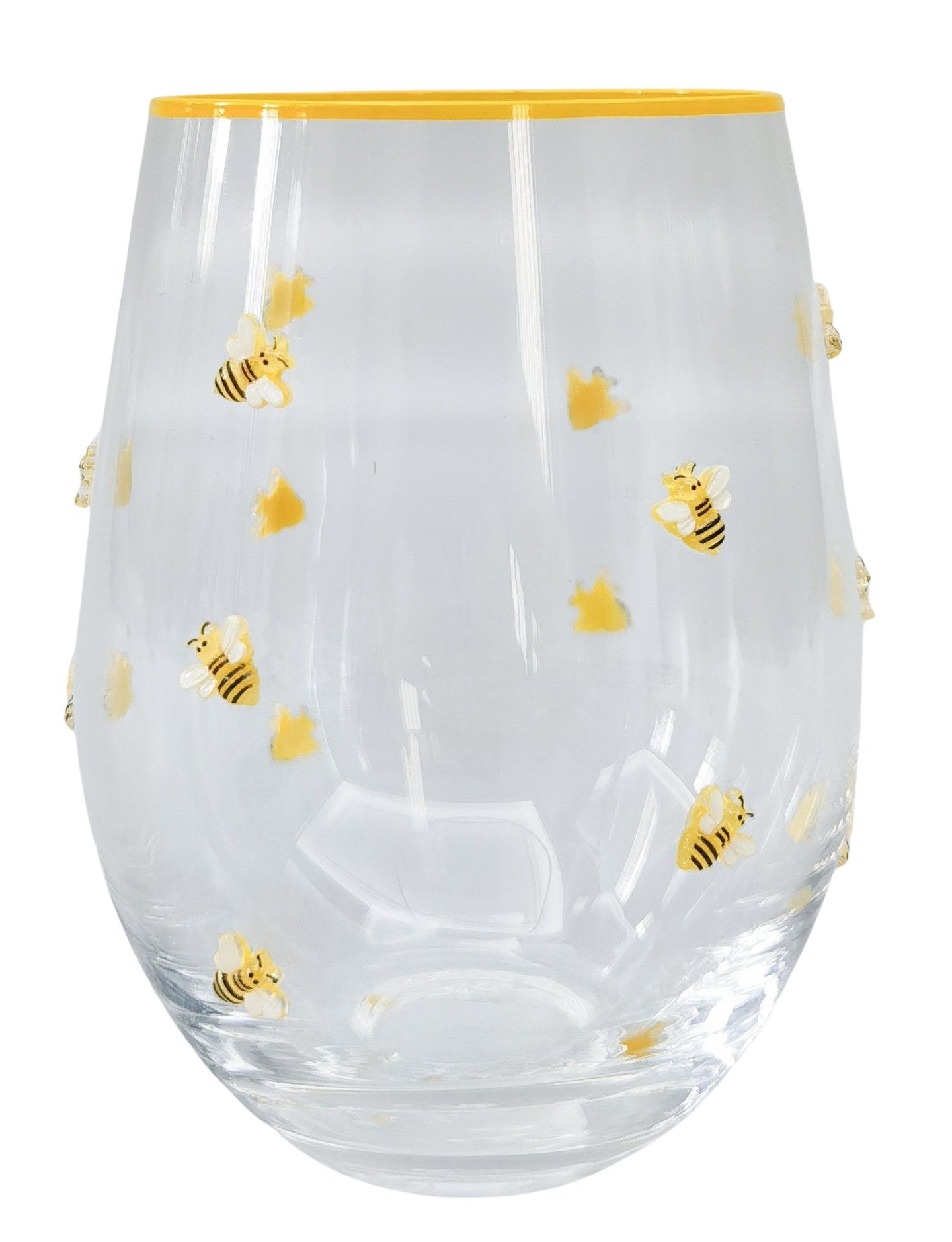 STEMLESS WINE GLASS BEE