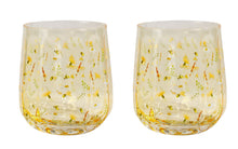 Load image into Gallery viewer, GLASS TUMBLER SET BEE MEADOW