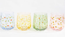 Load image into Gallery viewer, GLASS TUMBLER SET STRAWBERRY FIELDS