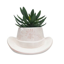 Load image into Gallery viewer, COWBOY HAT PLANTER PINK