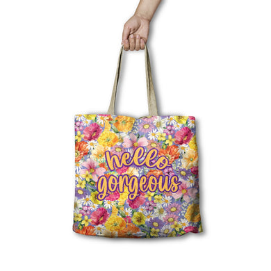 REUSABLE SHOPPING BAG HELLO GORGEOUS