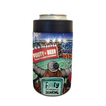 Load image into Gallery viewer, COLDIE COOLER AFL FOOTY AND BEER