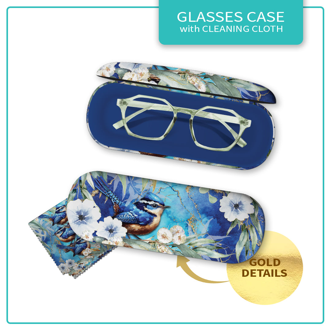 GLASSES CASE CHEEKY WREN