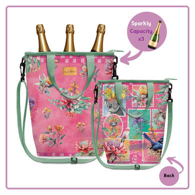 CHAMPAGNE COOLER BAG PRETTY POSTAGE