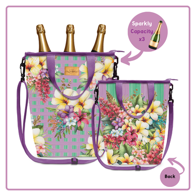 CHAMPAGNE COOLER BAG PARADISE BLOOM