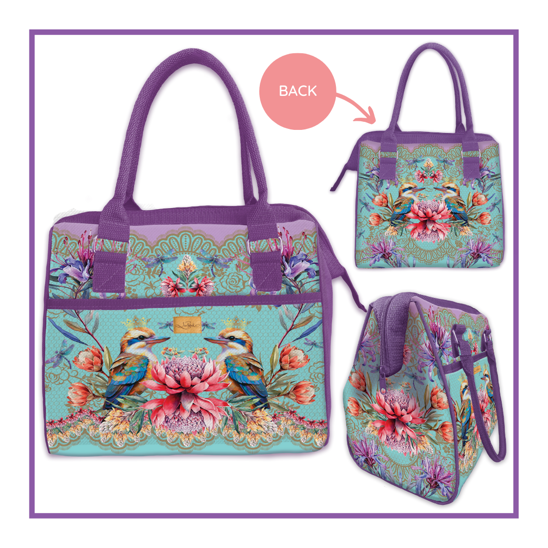 LUNCH TOTE COOLER BAG VINTAGE KOOKAS