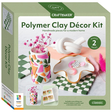 CRAFTMAKER POLYMER CLAY DECOR KIT