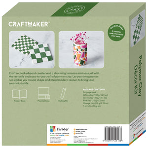 CRAFTMAKER POLYMER CLAY DECOR KIT