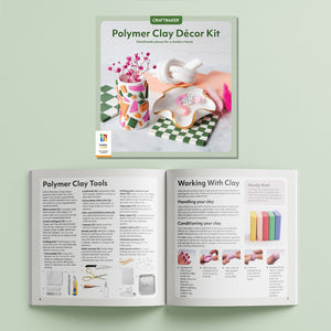 CRAFTMAKER POLYMER CLAY DECOR KIT