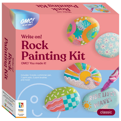 OMC! WRITE ON ROCK PAINTING KIT