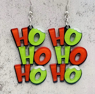 EARRINGS HO HO HO