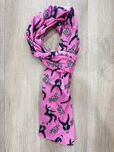 Load image into Gallery viewer, ELVIS SCARF JAILHOUSE ROCK PINK
