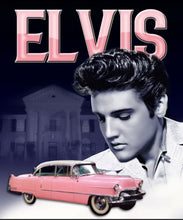 Load image into Gallery viewer, ELVIS THROW PINK CADILLAC