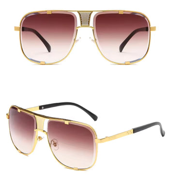 ELVIS GLASSES GOLD DELUXE