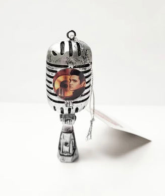 ELVIS ORNAMENT MICROPHONE