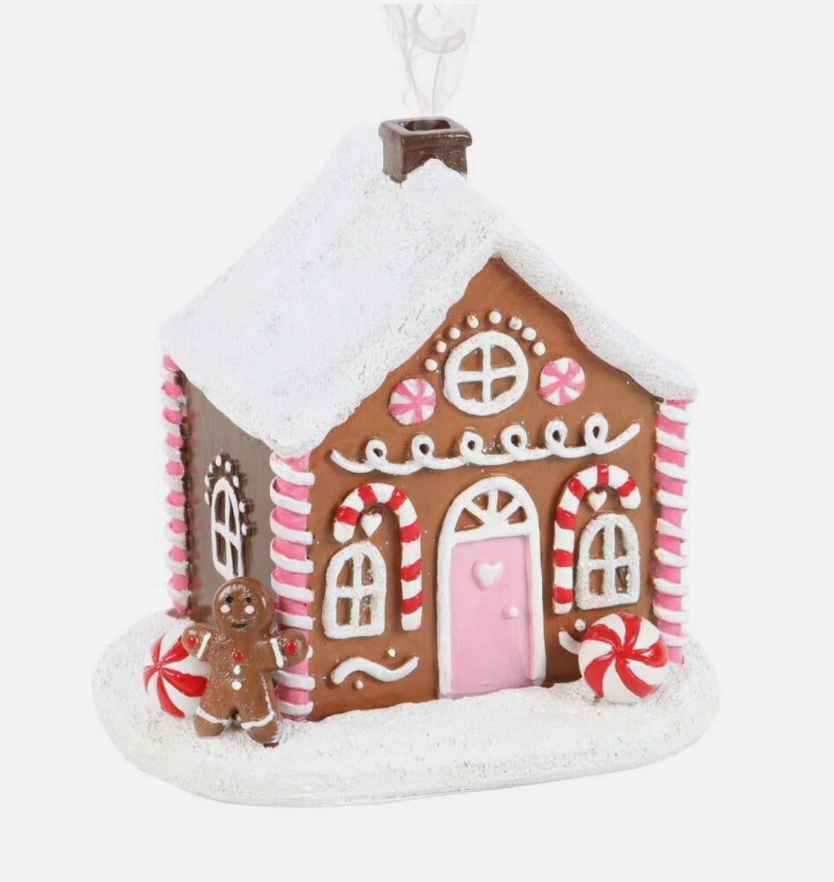 GINGERBEAD HOUSE INCENSE BURNER