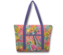 Load image into Gallery viewer, INSULATED TOTE BAG LGE HAPPY EMU