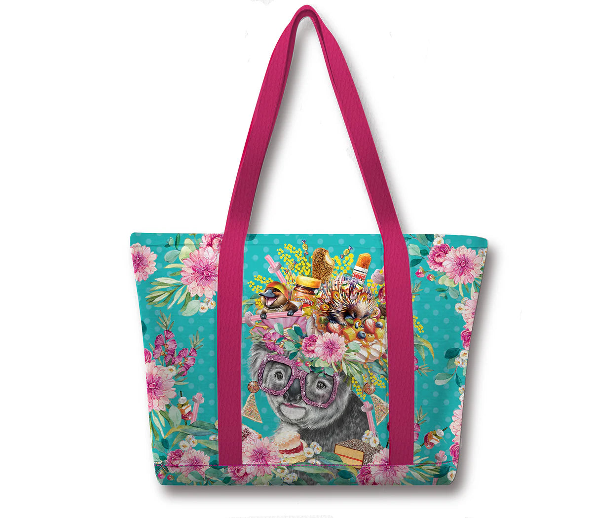 INSULATED TOTE BAG LGE FOODIE KOALA