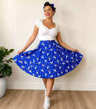 Load image into Gallery viewer, CHRISTINE POODLE SKIRT BLUE 12/M