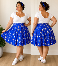 Load image into Gallery viewer, CHRISTINE POODLE SKIRT BLUE 12/M