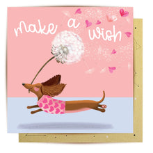 Load image into Gallery viewer, CARD MAKE A WISH DASHY