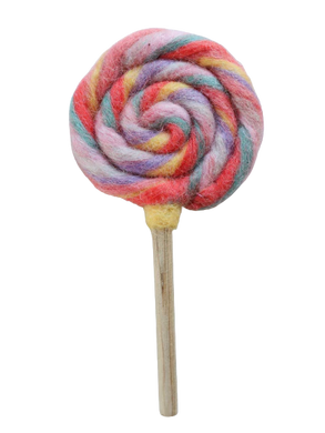 FELT LOLLIPOP RAINBOW
