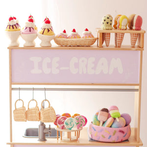 FELT SUNDAE BANANA