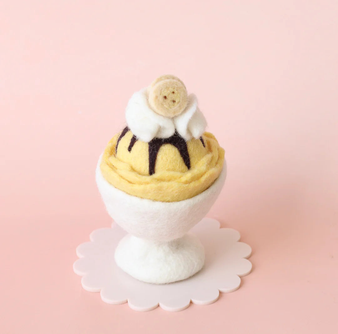 FELT SUNDAE BANANA