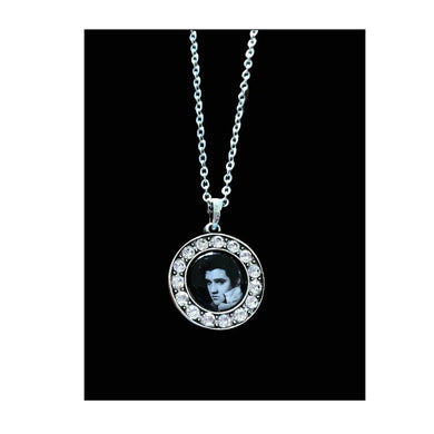 ELVIS NECKLACE BLACK AND WHITE