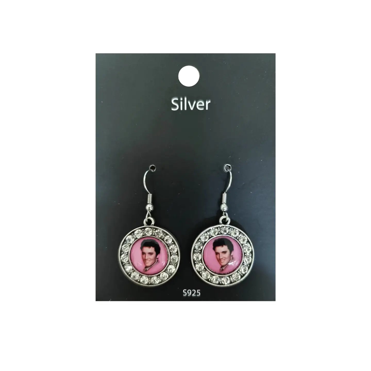 ELVIS EARRINGS PINK