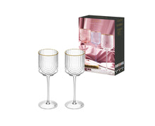 Load image into Gallery viewer, TEMPA FLORANCE WINE GLASS SET CLEAR