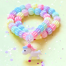 Load image into Gallery viewer, BEADED NECKLACE BELLA UNICORN