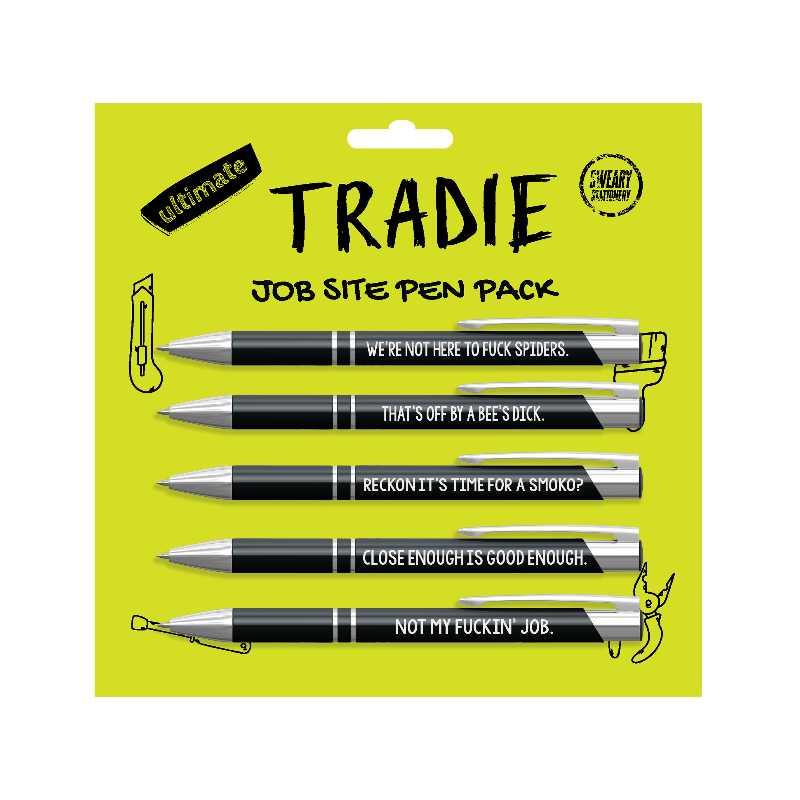 TRADIE PEN PACK BLACK