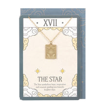 Load image into Gallery viewer, GREETING CARD TAROT STAR