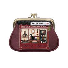 Load image into Gallery viewer, VENDULA LONDON SHERLOCK CLIPPER COIN PURSE