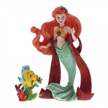 Load image into Gallery viewer, DISNEY SHOWCASE COUTURE DE FORCE HOLIDAY SERIES ARIEL WITH FLOUNDER