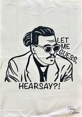 TEA TOWEL JOHNNY DEPP 