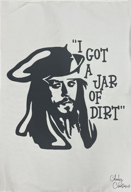 TEA TOWEL JOHNNY DEPP 