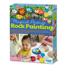 Load image into Gallery viewer, PAINT YOUR OWN GARDEN ROCK KIT ANIMALS