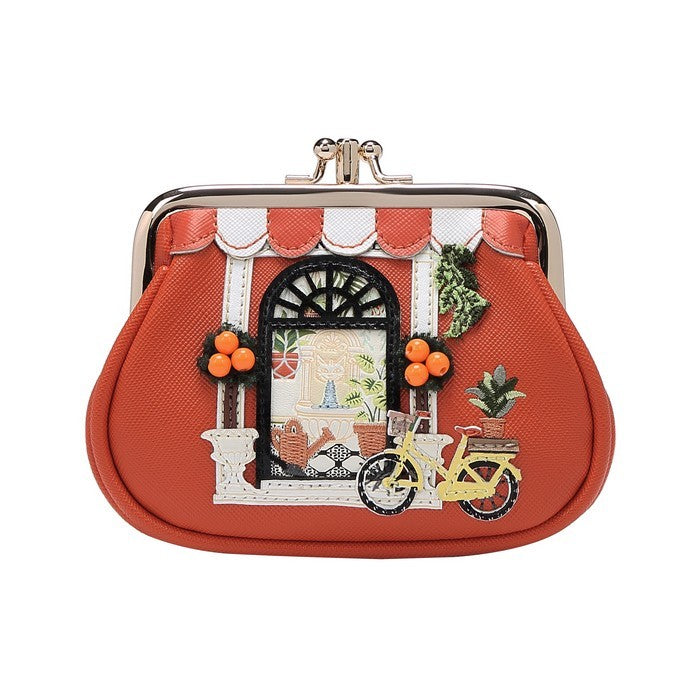 VENDULA LONDON THE ORANGERY CLIPPER COIN PURSE