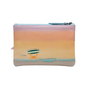 VENDULA LONDON SURF SHACK ZIPPER KEY COIN PURSE