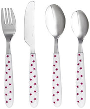 Load image into Gallery viewer, KIDS CUTLERY PINK STAR