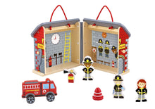 Load image into Gallery viewer, WOODEN PLAY SET FIREMAN