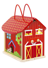 Load image into Gallery viewer, WOODEN PLAY SET FARM YARD