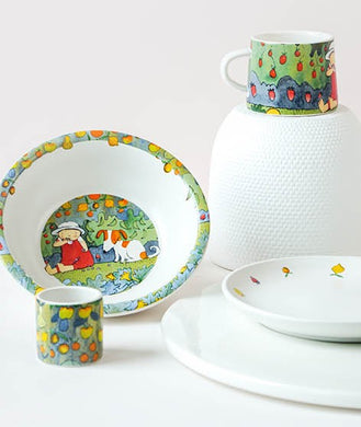 CHILDRENS SET EAT FROM THE GARDEN