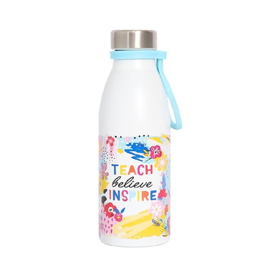 WATER BOTTLE TEACH BELIEVE INSPIRE