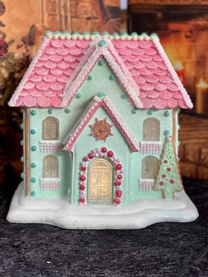 CHRISTMAS CANDY HOUSE LED