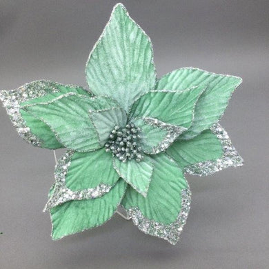 MINT GREEN POINSETTIA FLOWER